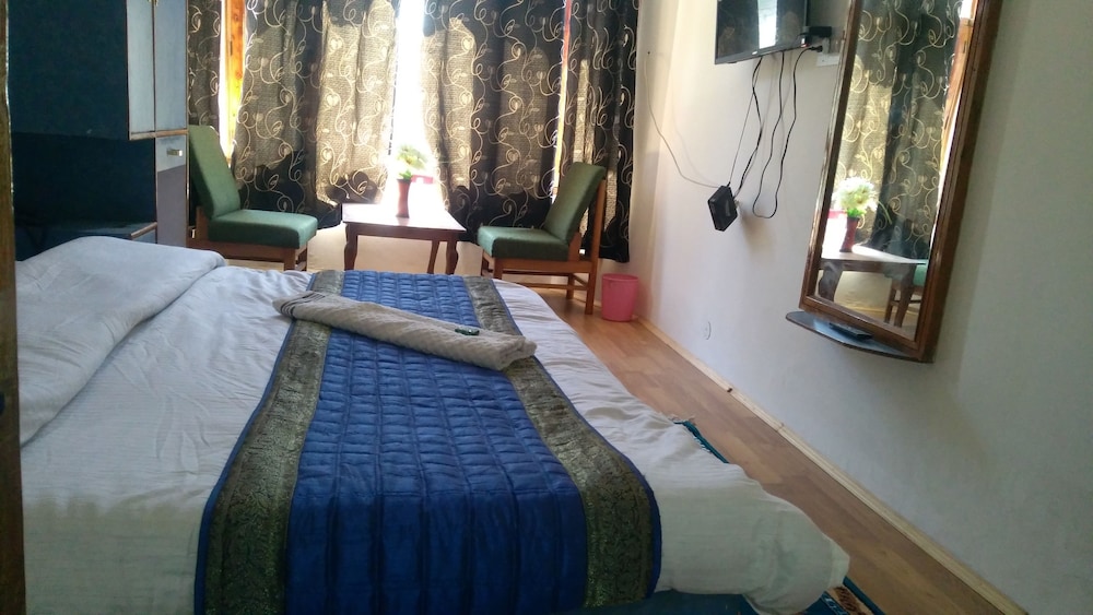 Economy Double Room, 2 Double Beds, Hill View