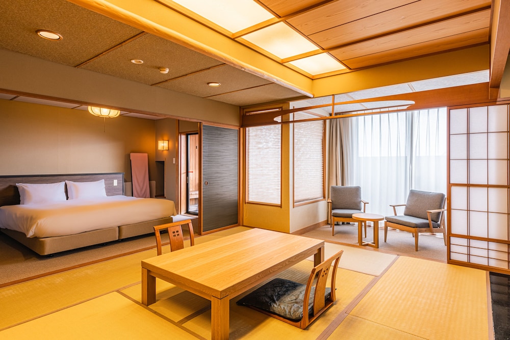 Japanese Style King-bed Room with Open Air Bath, Non Smoking