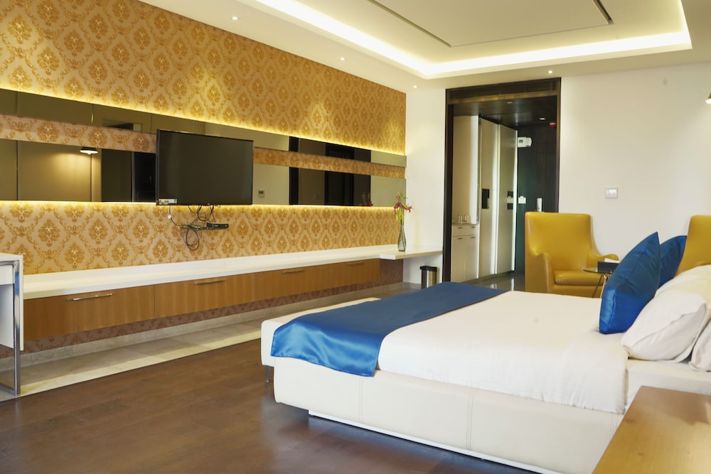 Luxury Double Room, 1 King Bed, Balcony, Garden View photo 1