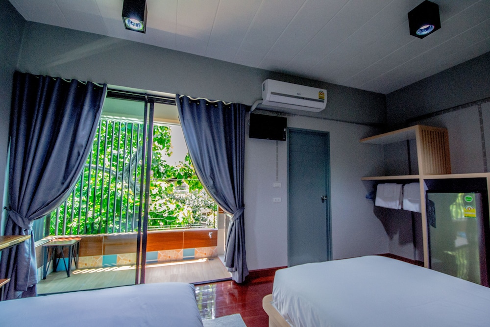 Habitación Estándar, 2 camas individuales, No fumadores, Vista al jardín