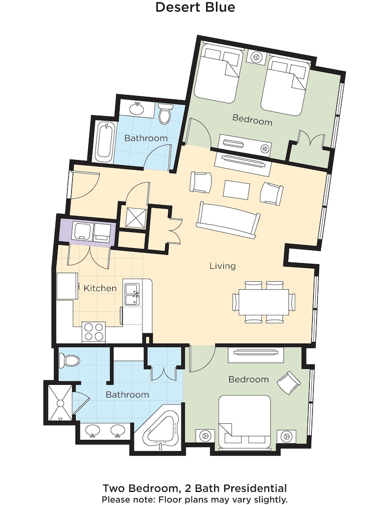 Presidential Suite, 2 Bedrooms