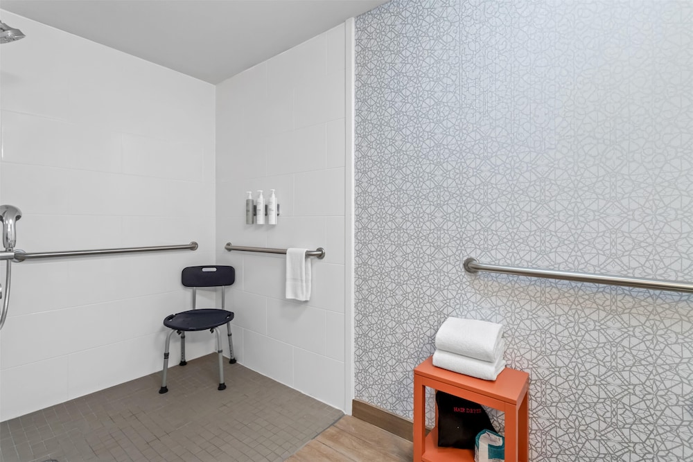 Room, 1 King Bed with Sofa bed, Accessible (Mobility & Hearing, Roll-In Shower) - Photo 1