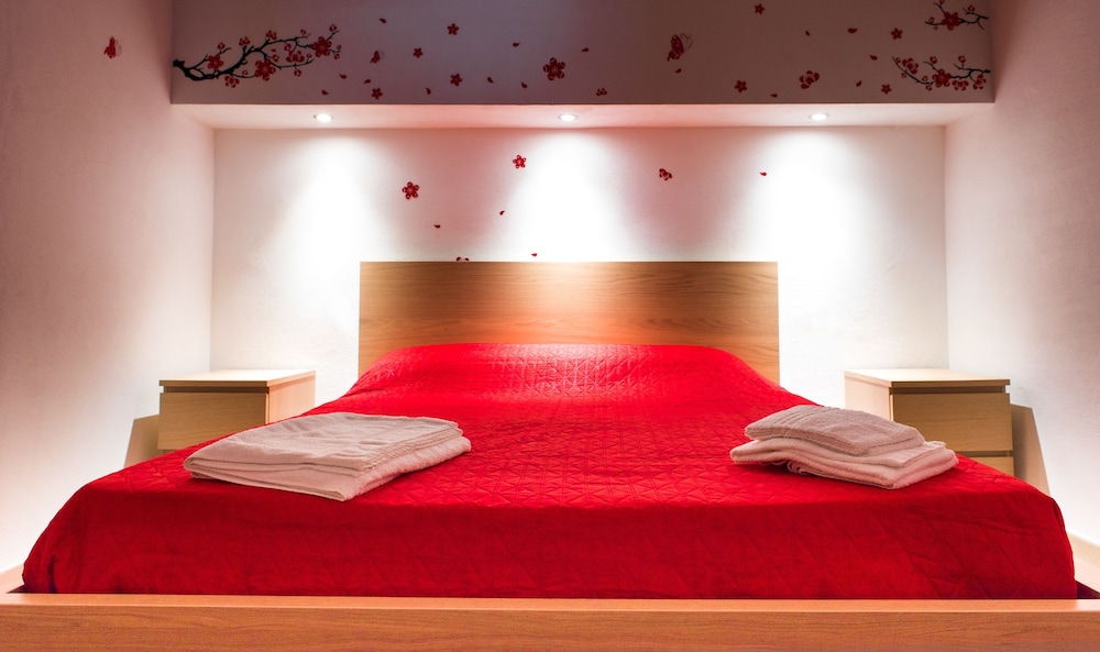 Deluxe Double Room, Sea View (Fiori Rossi)