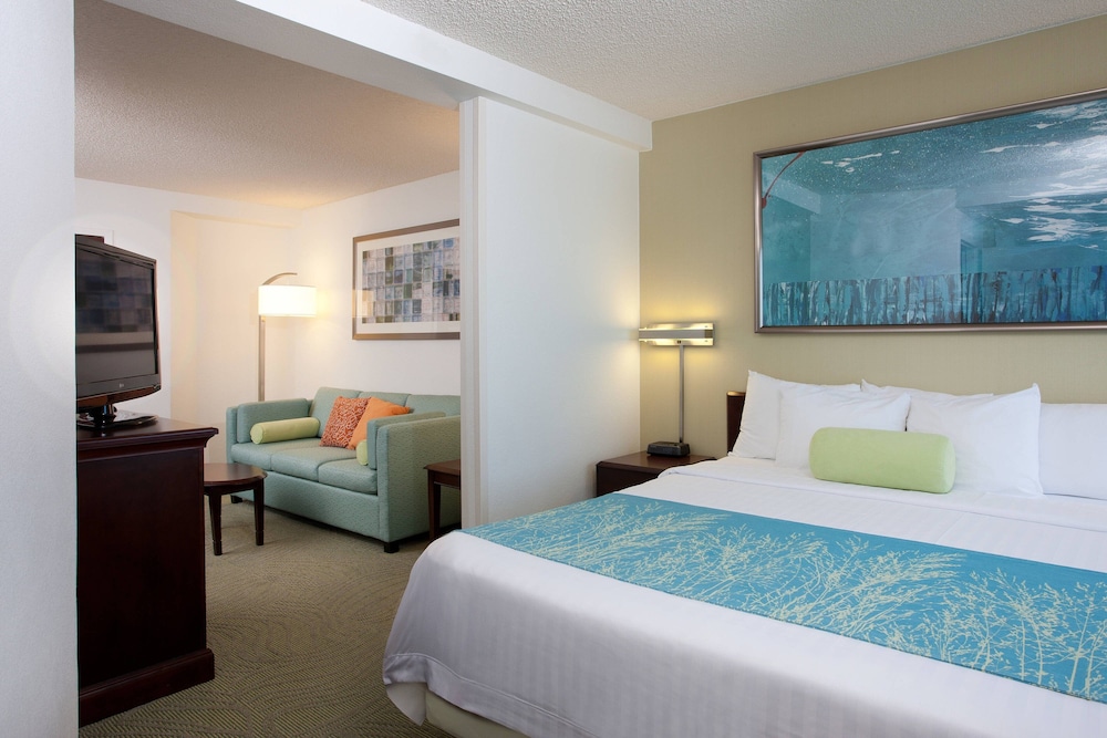 Suite, 1 King Bed with Sofa bed (Hearing Accessible) - Photo 1