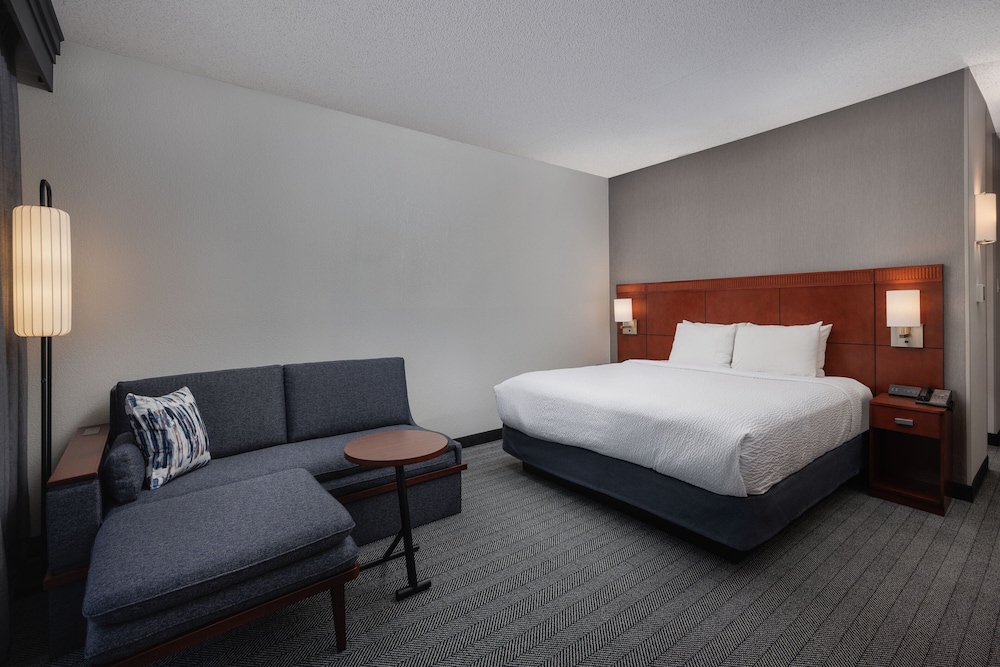 Room, 1 King Bed With Sofa Bed (Mobility/Hearing Access, Roll-In Shwr) photo 1