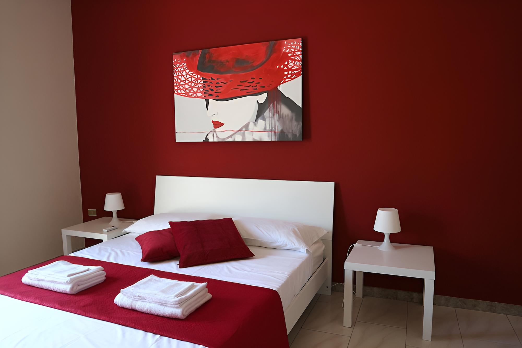 Deluxe Room, Shared Bathroom, City View (Red Room)