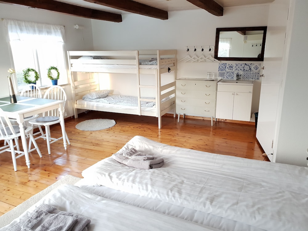 Family Room, Shared Bathroom
