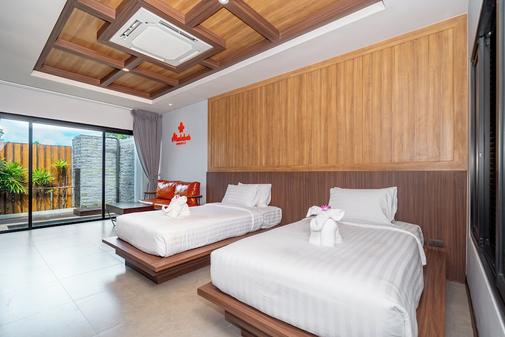 deluxe twin bed with private pool - Photo 3