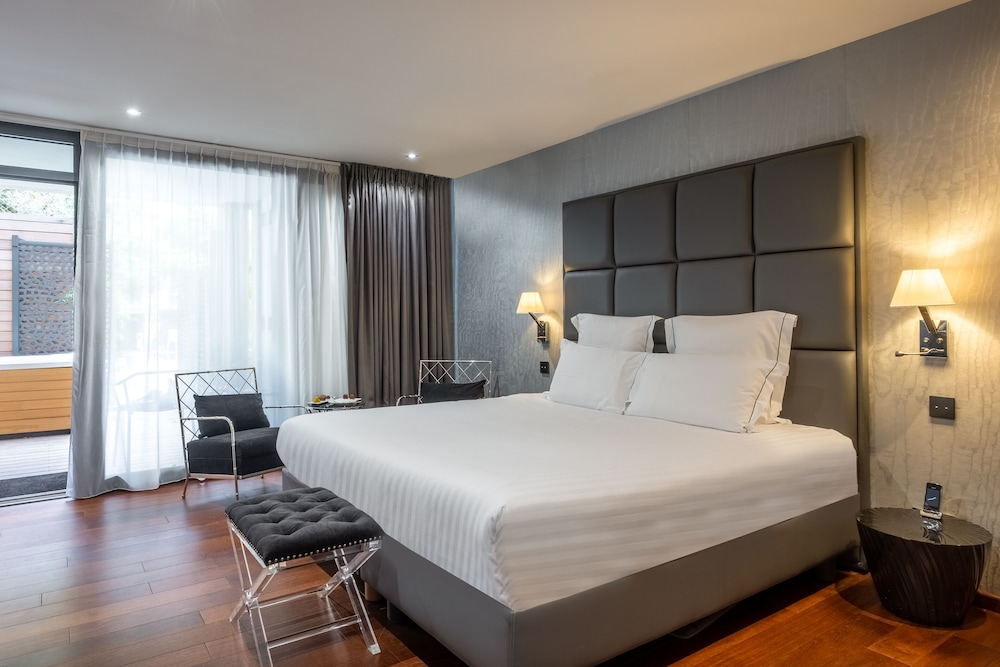 Double Room (Deluxe Terrasse vue Jardin)