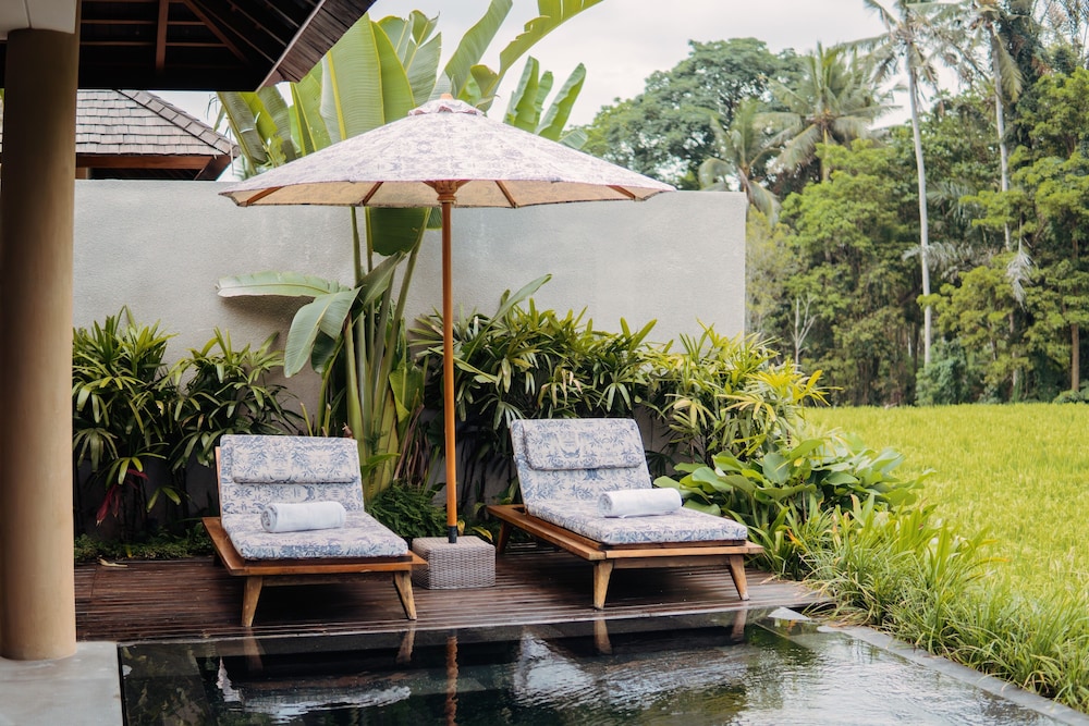 Royal Two-Bedroom Rice Field View Villa with Private Pool