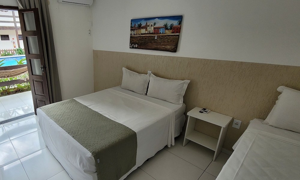 Standard Triple Room, Balcony, Pool View