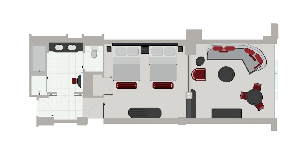 Newly Remodeled Luxury Room, 1 King Bed, City View