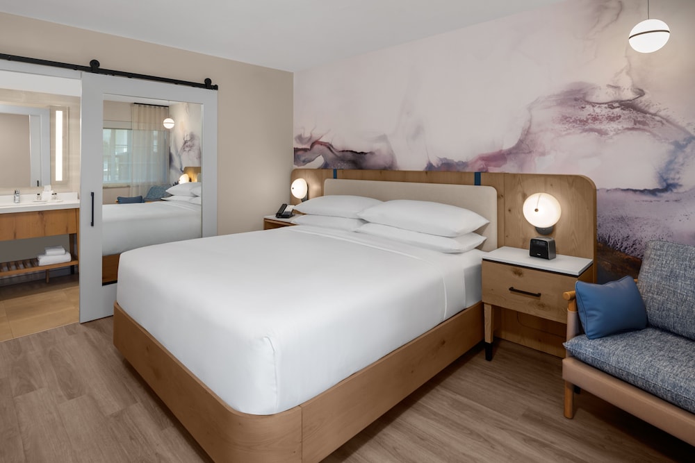 Room, 1 King Bed, High Floor, Exterior Entry (Mobility/Hearing Access, Roll-In Shwr) photo 2