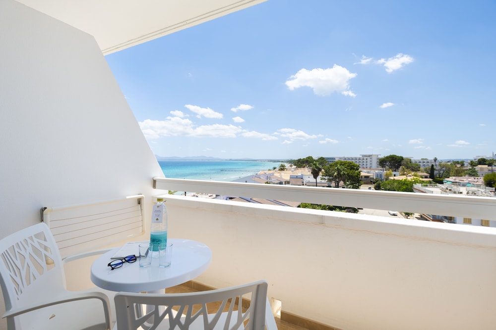 Habitación Doble, Balcón, Vista parcial al mar