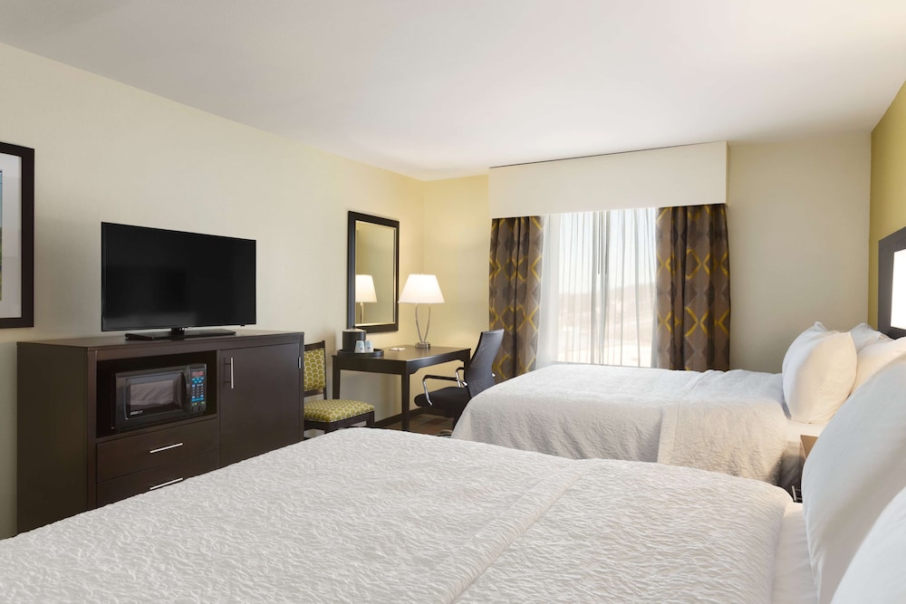 Room, 2 Queen Beds, Refrigerator & Microwave photo 2
