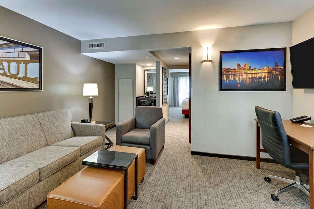 Suite, 2 Queen Beds, Refrigerator & Microwave (Hearing Accessible, Upper Floor)