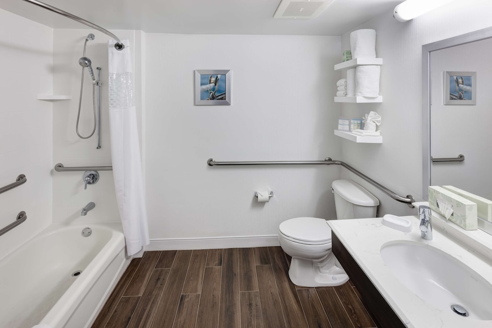 Standard Room, 1 King Bed with Sofa bed, Accessible, Bathtub - Photo 6