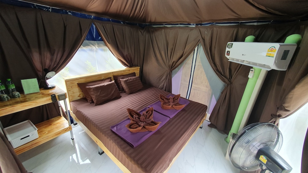 Pool Access Tented Room