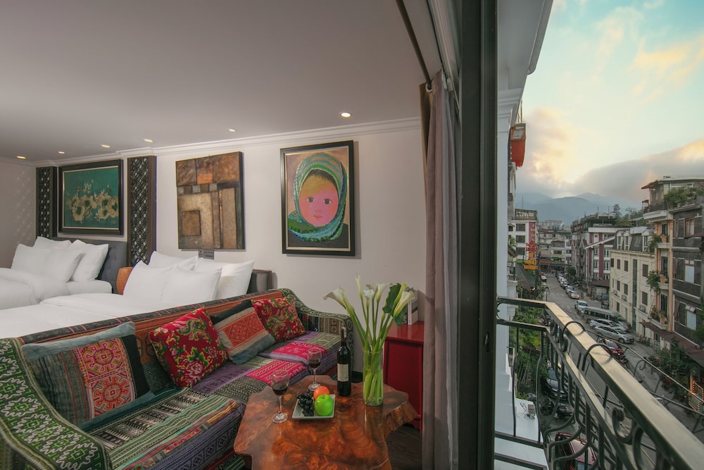 Deluxe Quadruple Room, Balcony