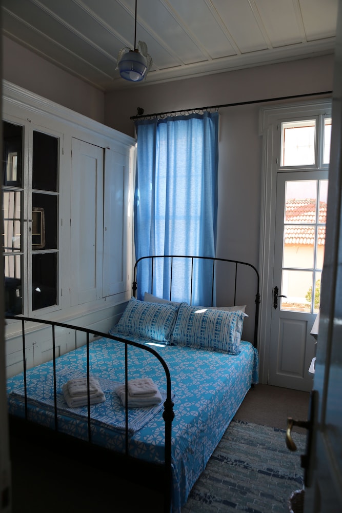 Chambre Double Design, 1 lit double, terrasse (Blue)