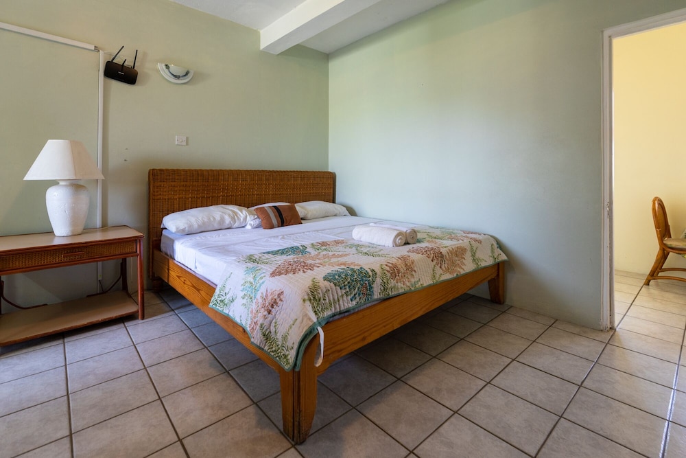 Basic Single Room, 1 King Bed, Kitchenette, Sea View