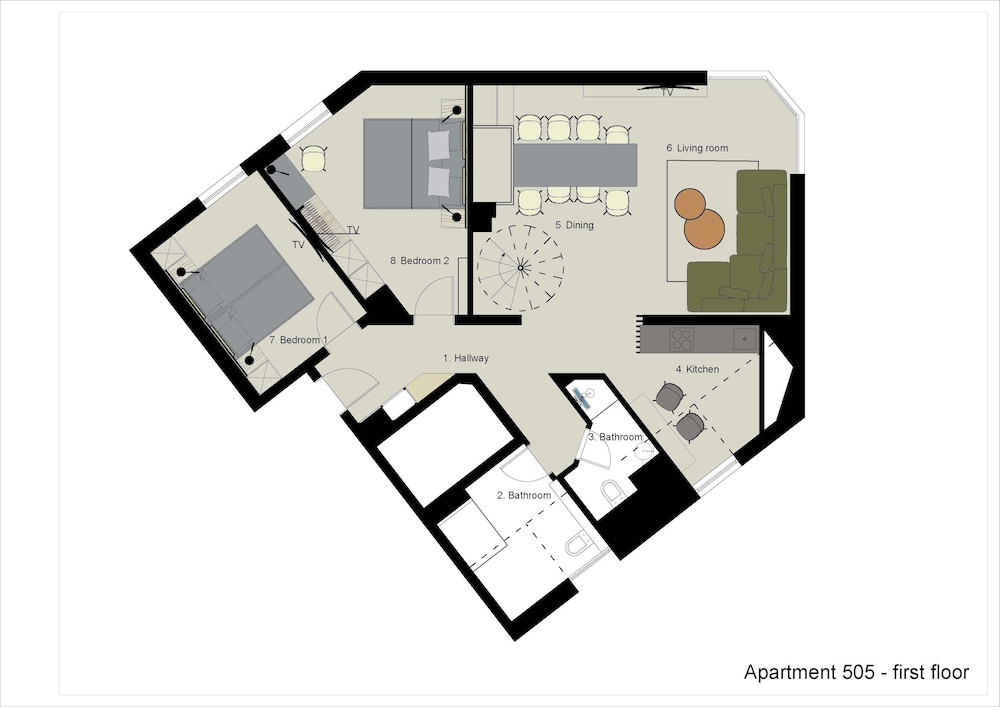 Design Penthouse, City View - Photo 9