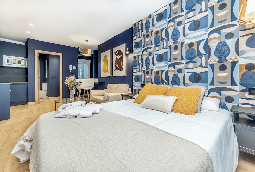 Apartamento de Diseño, Balcón, Vista a la Ciudad
