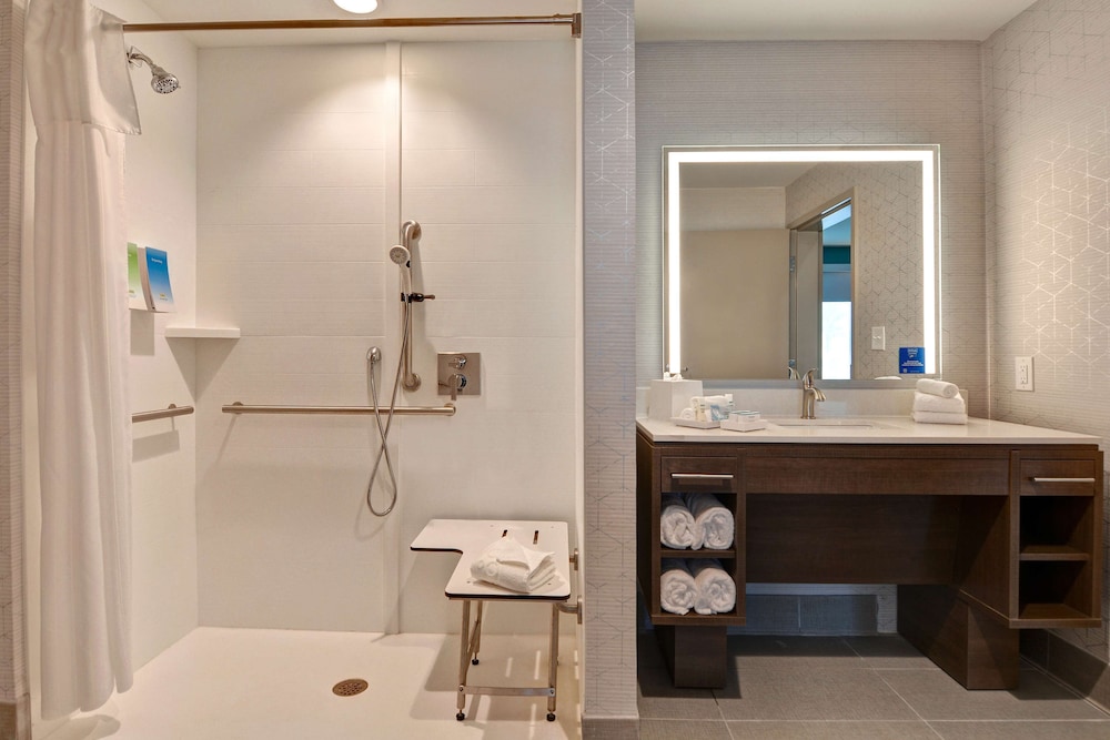 Suite, 1 King Bed, Accessible (Roll-In Shower)