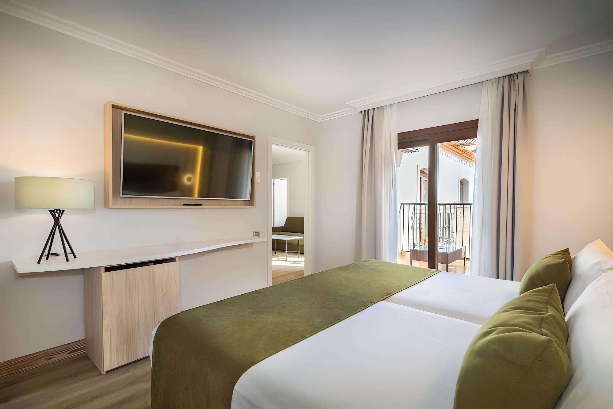Experience comfort in our stylish hotel room!