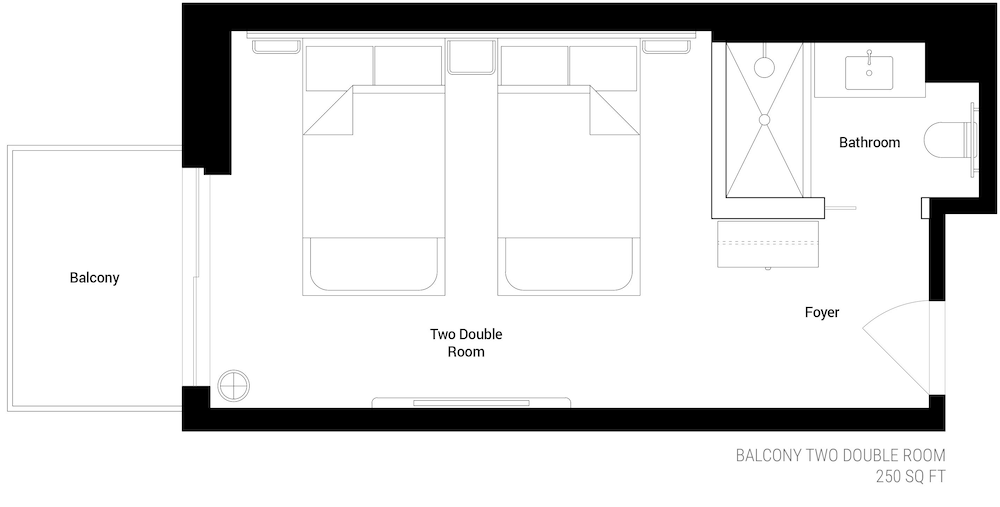 Room, 2 Double Beds, Balcony thumbnail 6