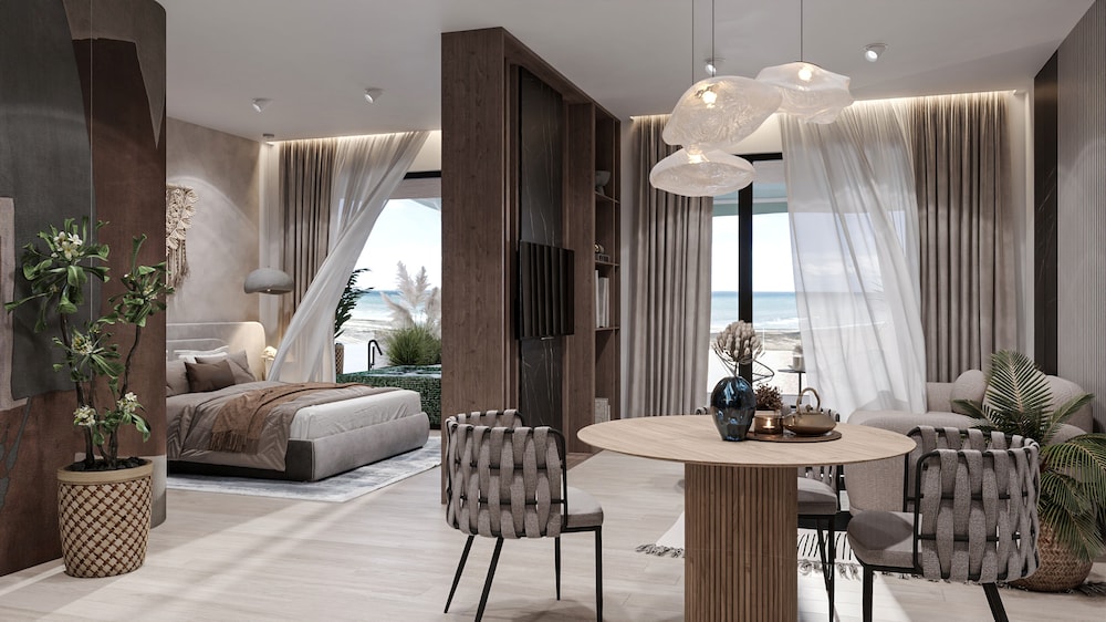 Superior Apartment, Accessible Bathtub, Sea View