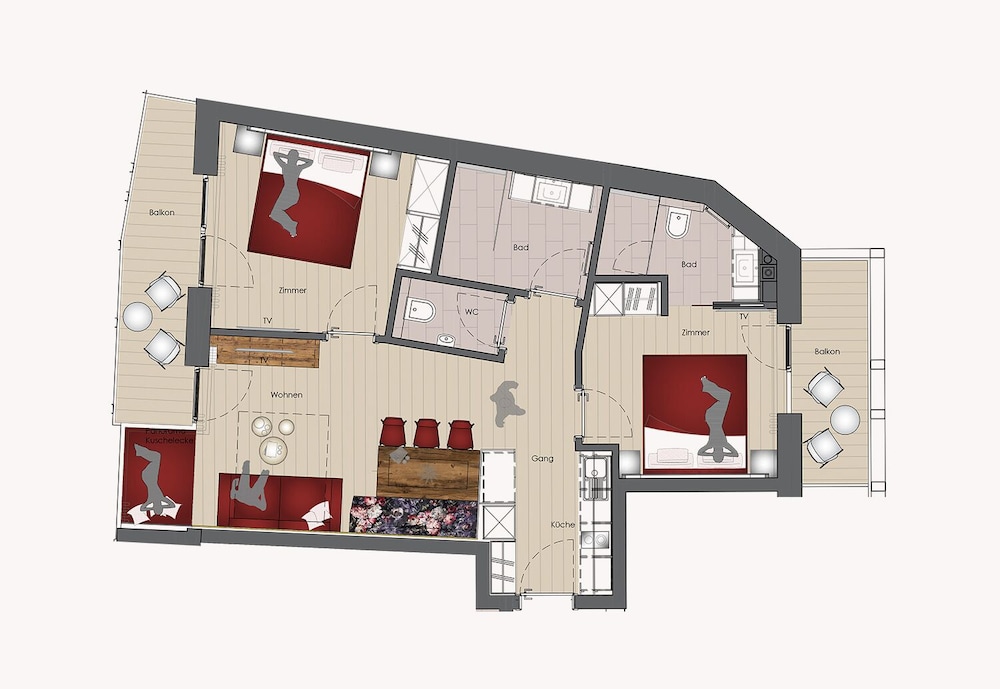 Apartment, Mountain View (Bordeaux) photo 3