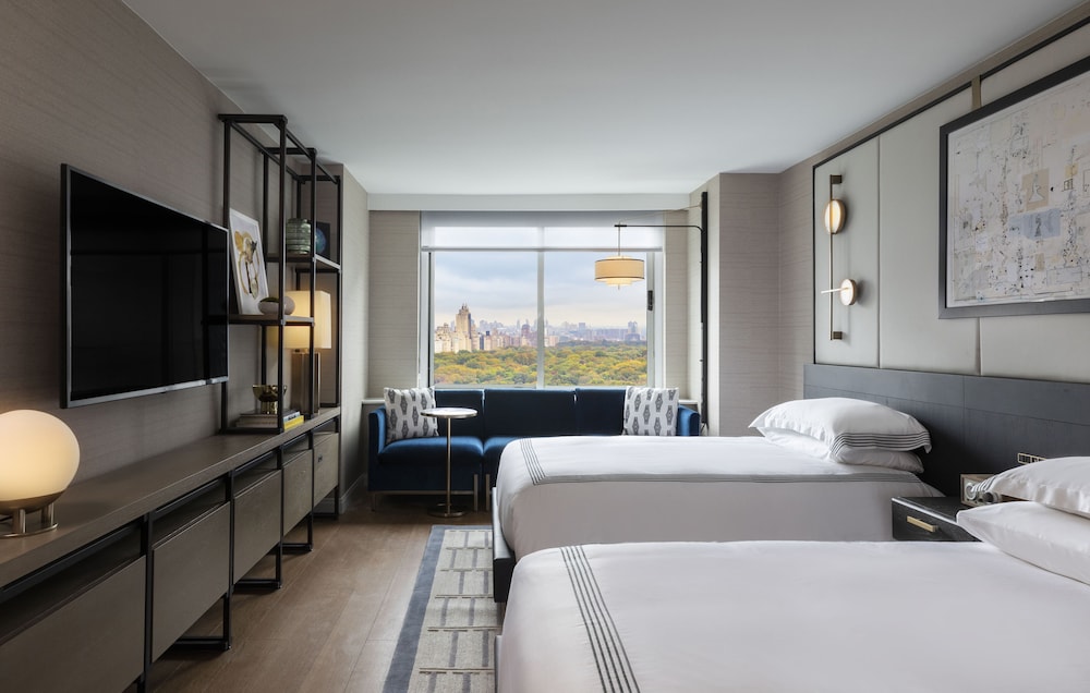 Room, 2 Double Beds, Park View (High Floor Lounge)