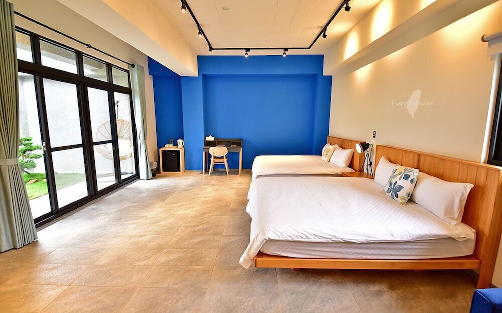 Deluxe Quadruple Room, Terrace, Garden View