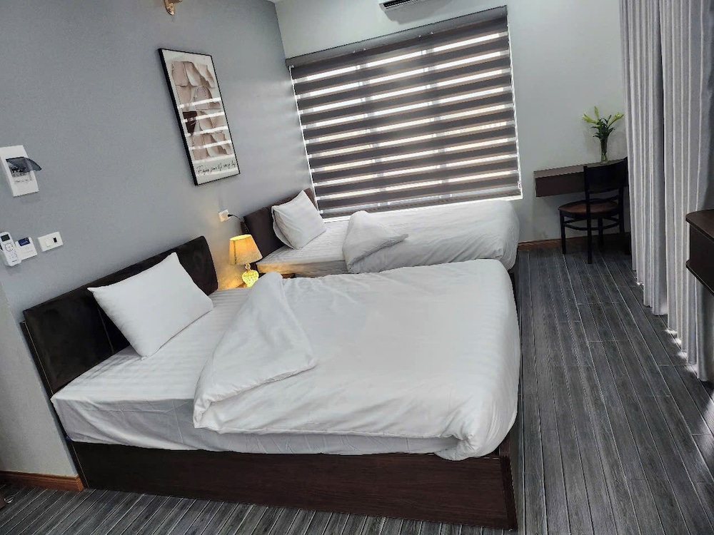 Basic Double Room, Patio, City View