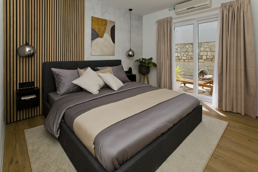 Appartement Exclusif, 1 grand lit, piscine privée