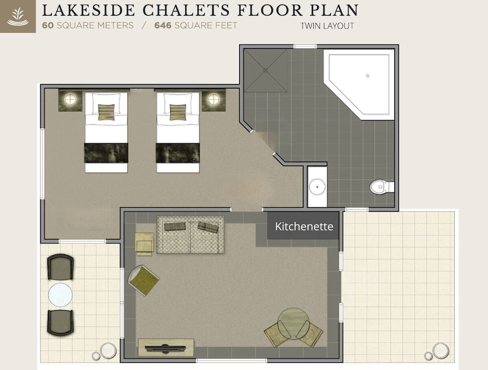 Premium Luxury Villa - Two Single Beds photo 2
