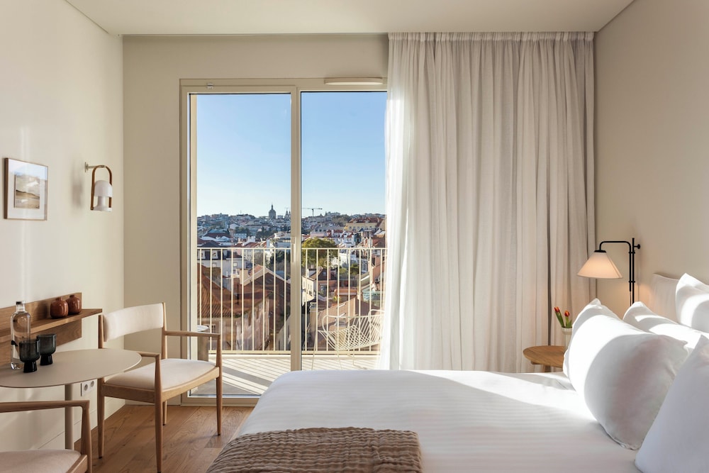 Balcony with City View