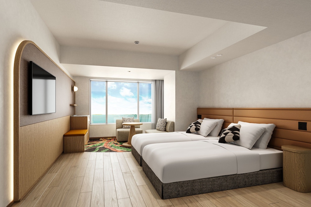 Twin Room, Non Smoking, Ocean View (Main Universal)