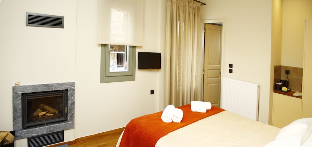 Double Room, Fireplace photo 3