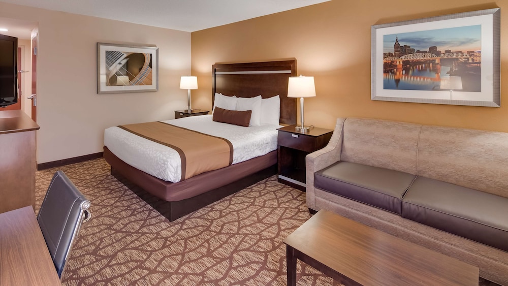 Standard Room, 1 King Bed, Non Smoking, Refrigerator & Microwave