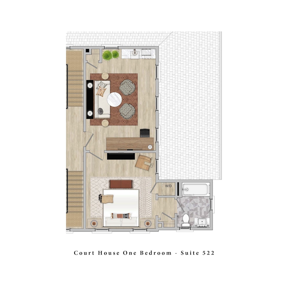 Suite, 1 Bedroom (Court House) photo 3