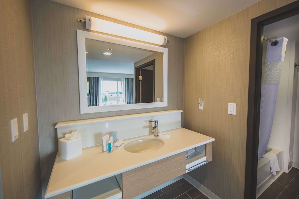 Room, 1 King Bed with Sofa bed, Refrigerator & Microwave