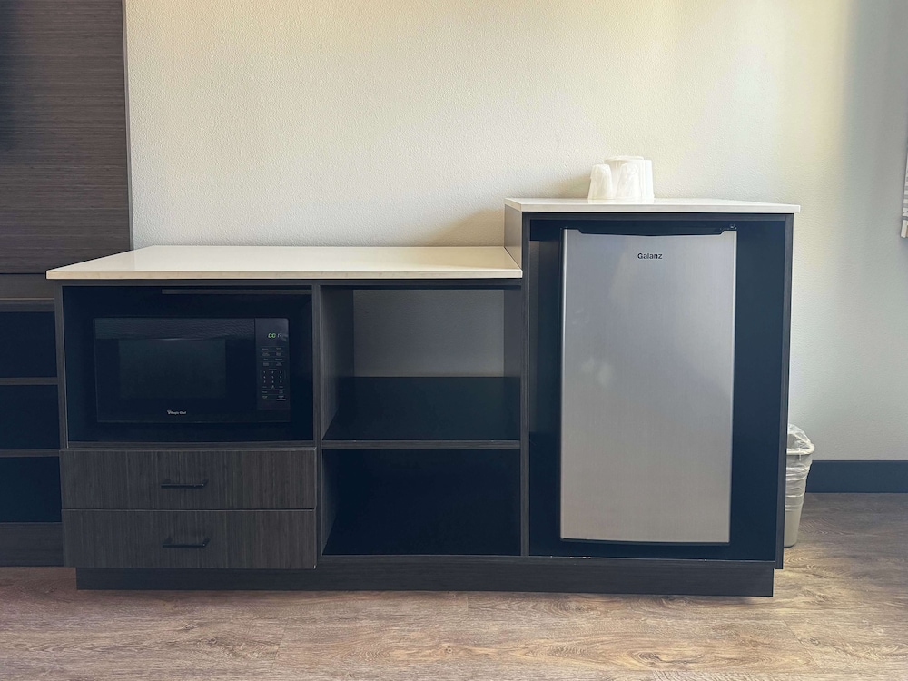 Standard Room, 1 King Bed, Non Smoking, Refrigerator & Microwave - Photo 1