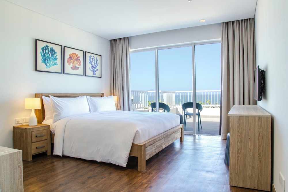 Two Bedroom Premier Suite Ocean View includes unlimited Jjimjilbang Spa