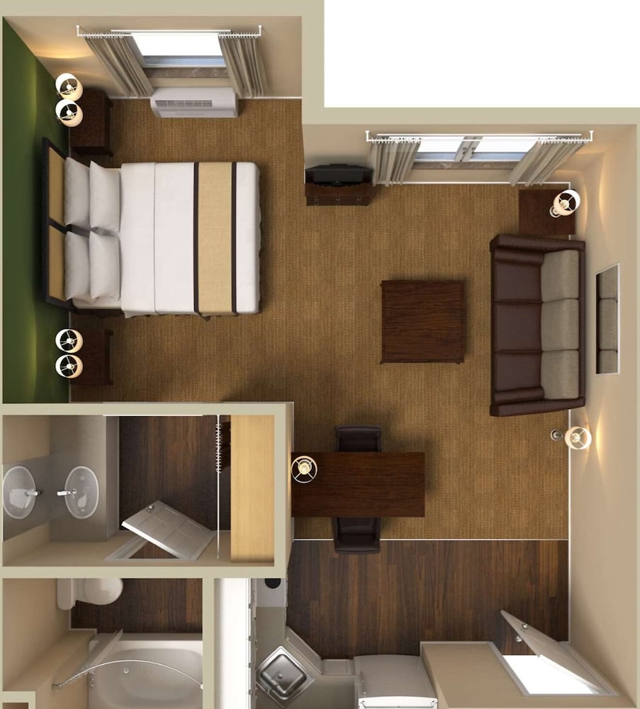 Deluxe Studio, 1 King Bed with Sofa bed, Non Smoking - Photo 5