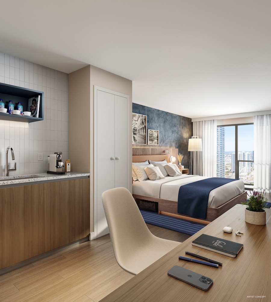 City Studio, 1 King Bed, Balcony photo 1