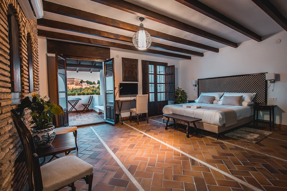 Suite Junior, Terraza (vista a la Alhambra)