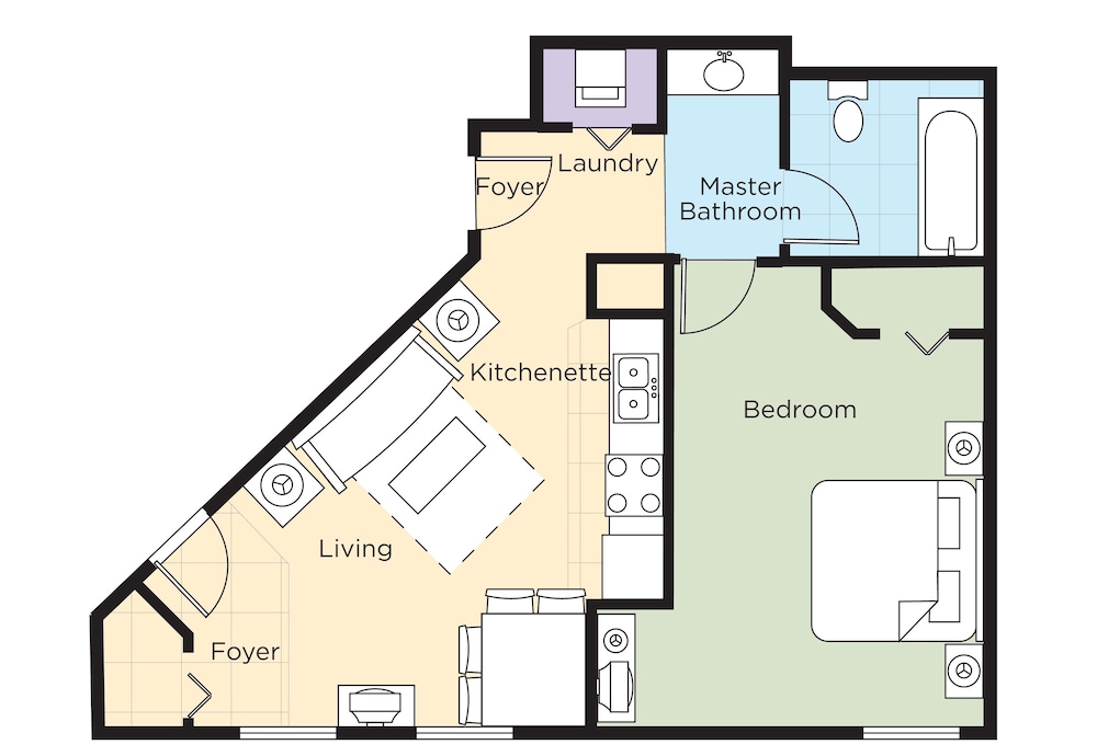 Condo, 1 Bedroom - Photo 3