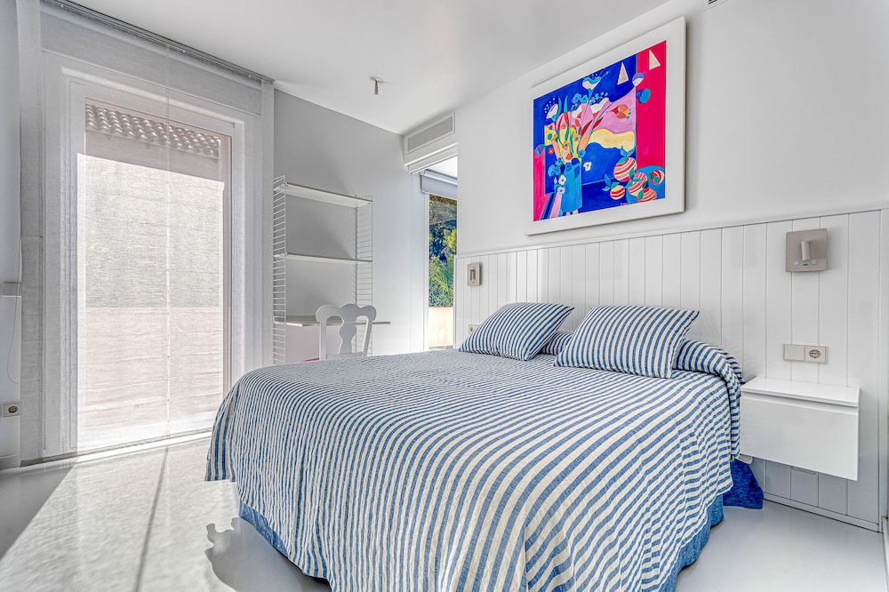 Habitación Doble Premium, 1 Cama Queen, Balcón, Vista Parcial al Océano